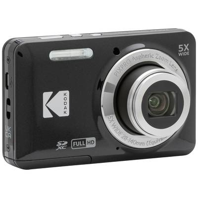 A black Kodak digital camera with a 5x zoom lens and HD recording function.