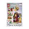 LEGO set from the Disney series depicts the house from 'Up' with colourful balloons, figurines and dog. Packaging shows details and building parts.