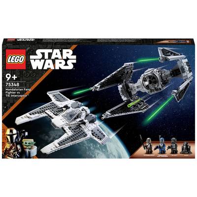75348 LEGO® STAR WARS™ Mandalorian Catch Fighter vs. TIE interceptor