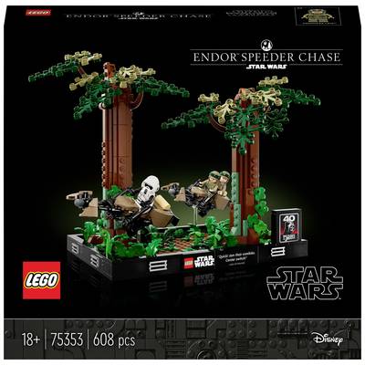75353 LEGO® SPEED CHAMPIONS Chase on Endor Diorama