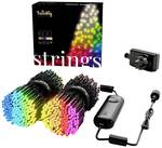 Smart fairy lights STRINGS with 600 5mm LED RGBW, cable black, 48m, WiFi, IP44