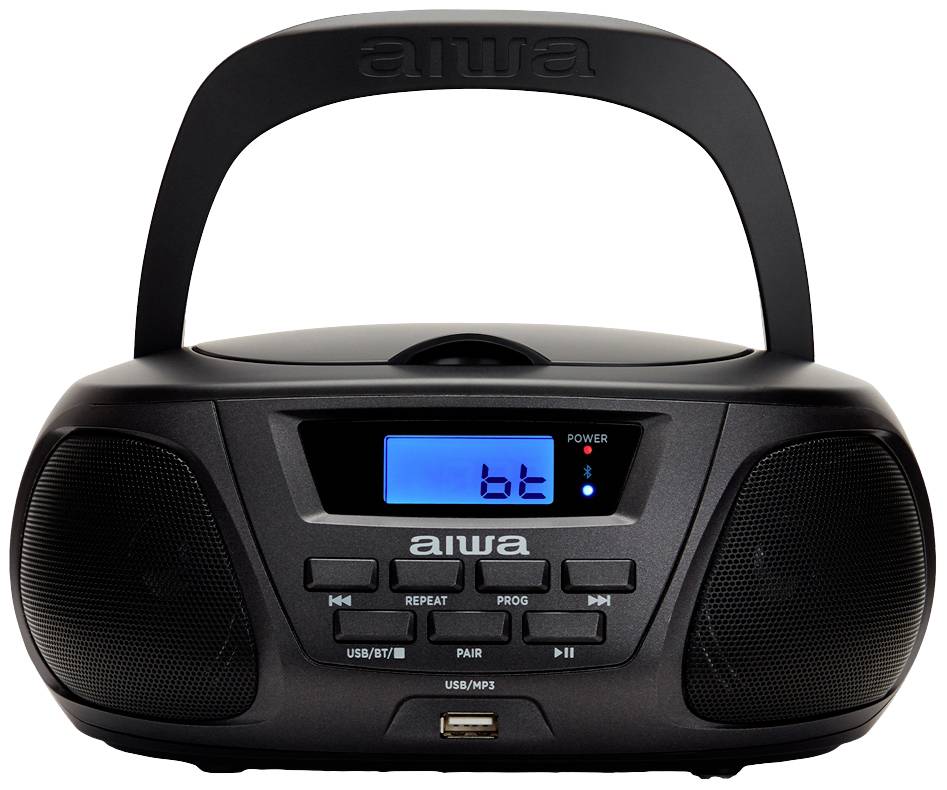 Aiwa BBTU-300BKMKII Radio CD player AM, FM, AM Bluetooth, CD Black |  