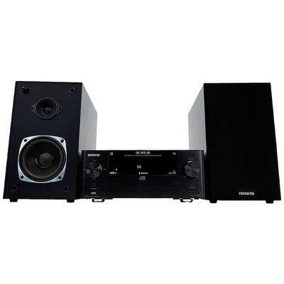 Aiwa MSBTU-500 Audio system Bluetooth, AUX, CD, USB, FM,  50 W Black