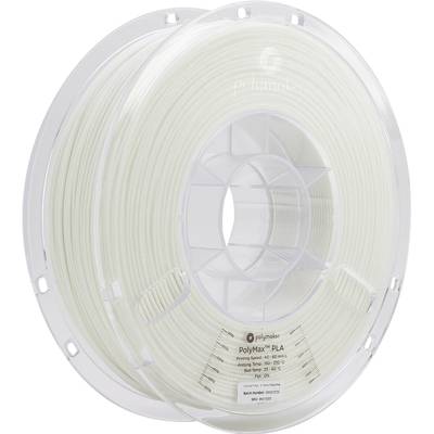 Polymaker PA06002 PolyMAX Tough Filament PLA high stiffness, high tensile strength, shatter-proof 1.75 mm 750 g White  1