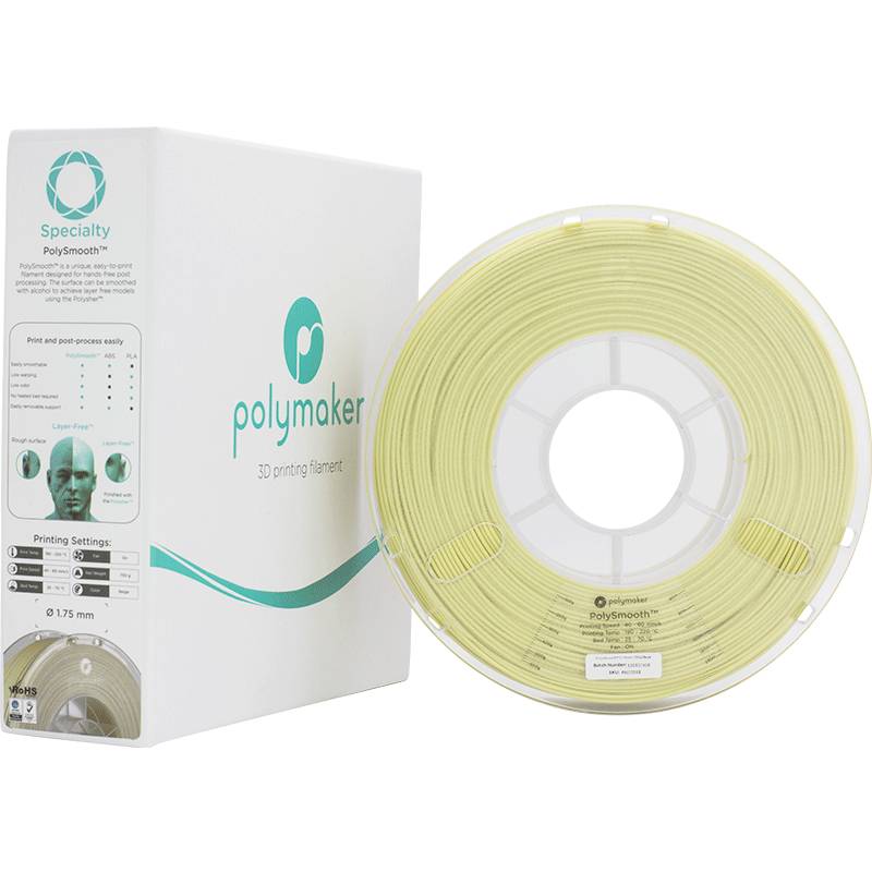 Polymaker PJ01012 PolySmooth Filament PVB polishable 1.75 mm 750 g Beige 1 pc(s)-4