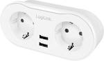 Wi-Fi Smart Plug 2-way (CEE7/3), 2x USB, Tuya compatible