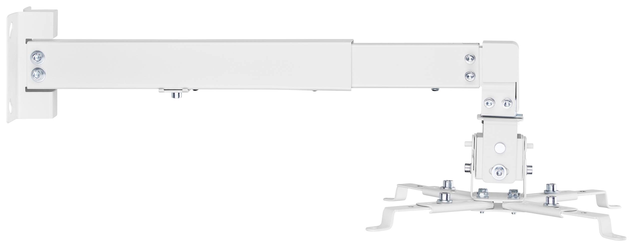 Image of SpeaKa Professional SP-PWM-101 Projector wall mount Rotatable Distance to wall (max.): 600 mm White