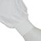 A white sleeve made of a smooth, lightweight fabric, ending in an elasticated cuff.