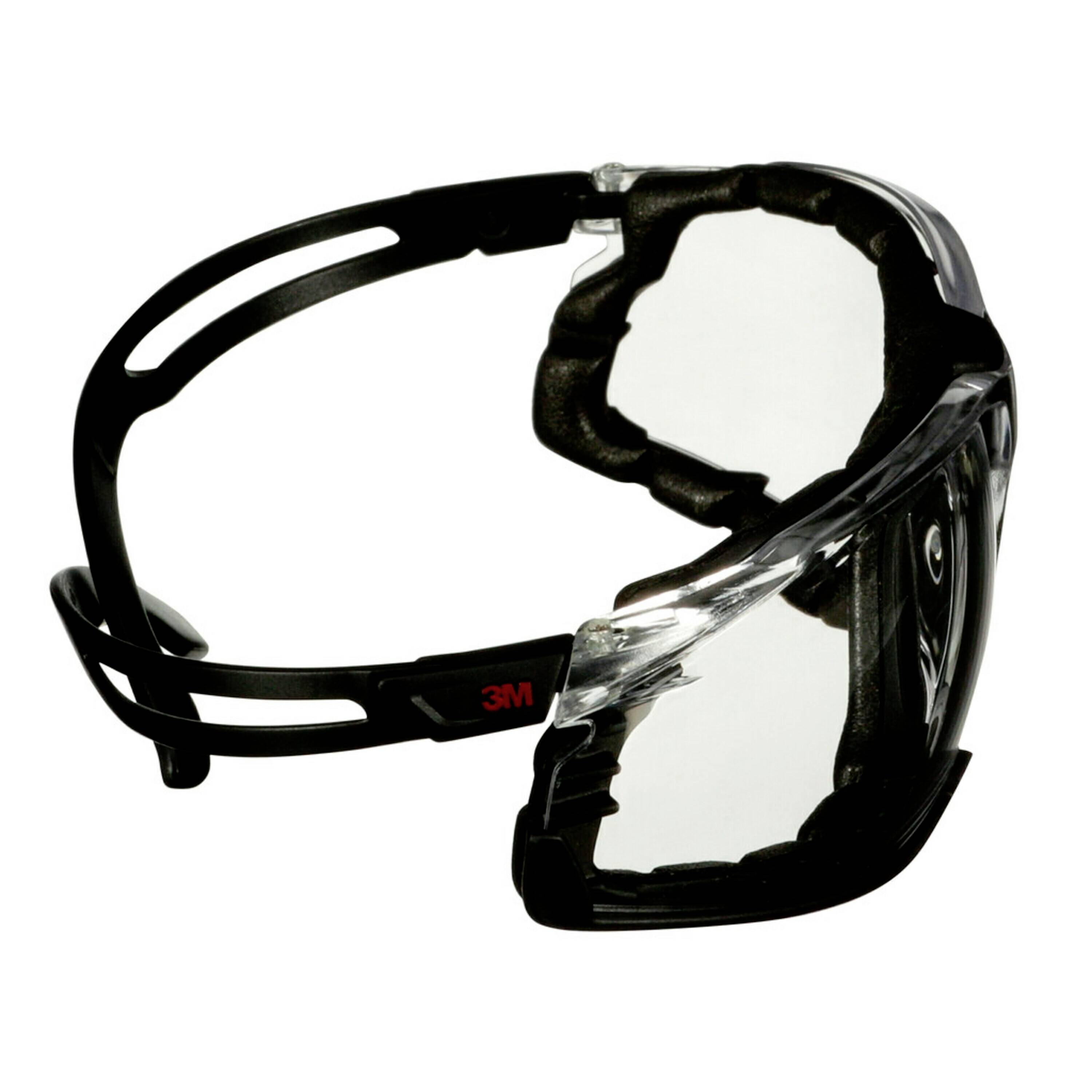 3m Securefit Sf501sgaf Blk Fm Safety Glasses Anti Fog Coating Black