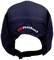 Dark blue protective cap with white and red printing 'First Base 3' by 3M, with an adjustable strap at the back.