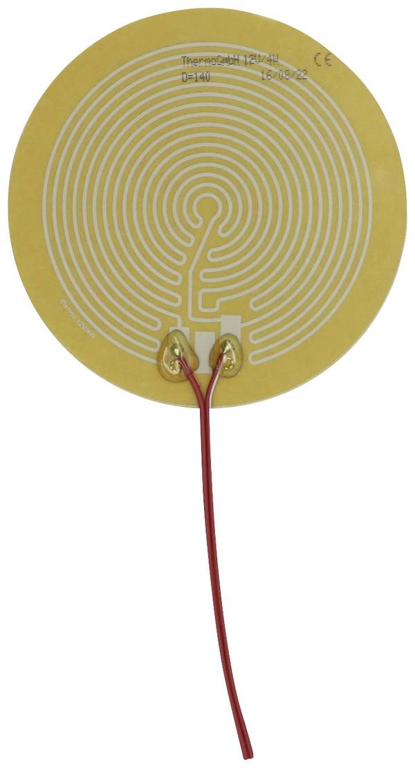 Thermo TECH Polyester Heating foil self-adhesive 12 V 4 W (Ø) 140 mm