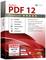 The packaging of 'Perfect PDF 12 Premium' displays areas for creating, converting, and editing PDFs, along with magazine reviews.