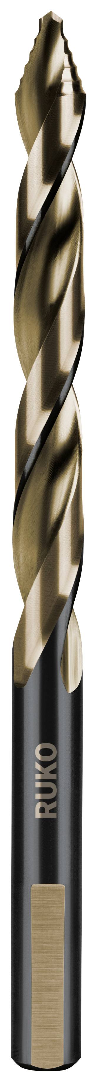 RUKO 259130E HSSE-Co 5 Metal twist drill bit 13 mm Total length 151 mm DIN 338 Triangular shank 1 pc(s)