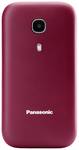Panasonic KX-TU400 Big button flip top mobile phone Red