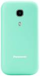 Panasonic KX-TU400 Big button flip top mobile phone Turquoise