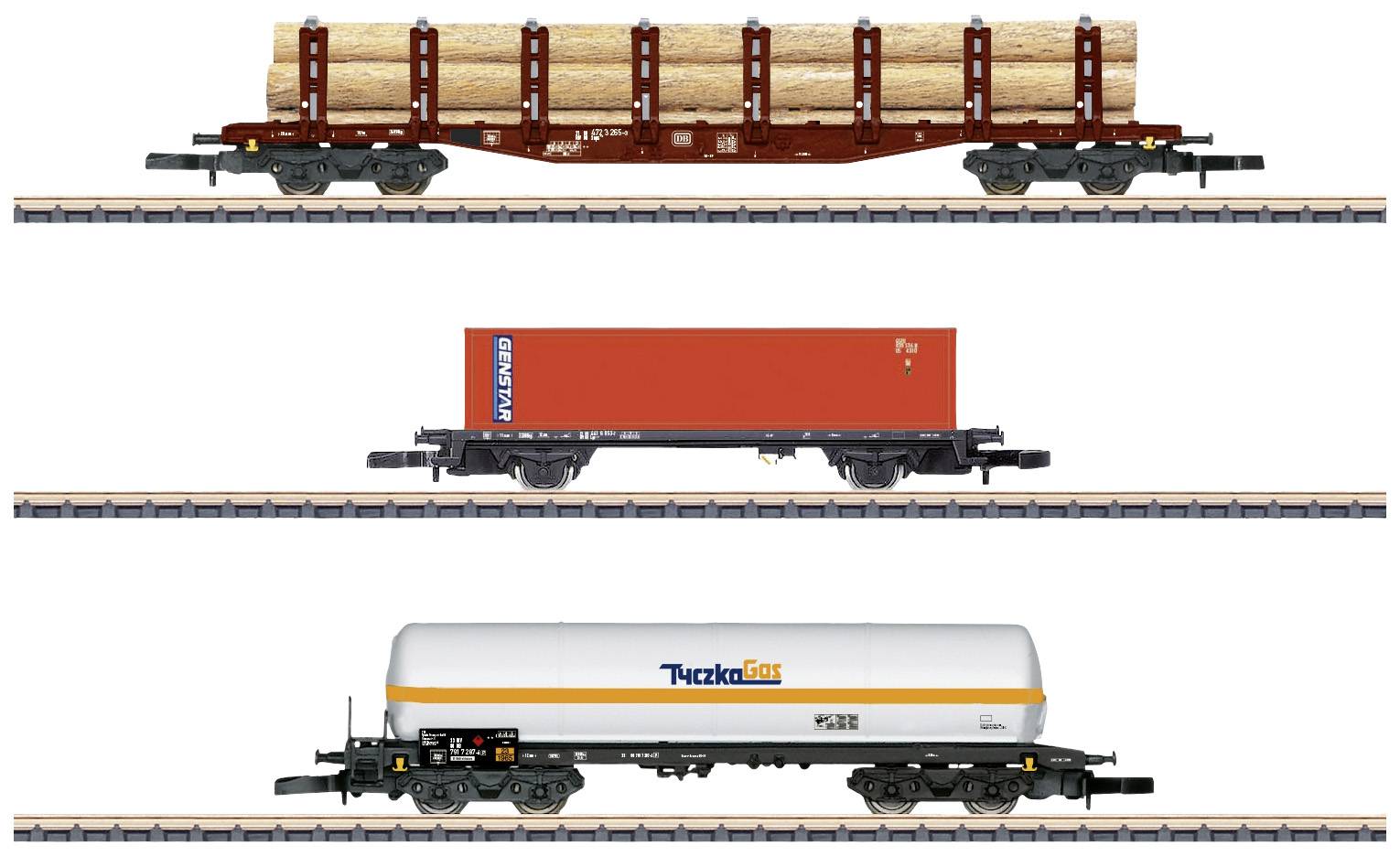 Image of Maerklin 82596 Z goods wagon set of DB, MHI
