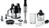 Bosch Haushalt ErgoMaster Serie 6 Hand-held blender 1200 W with graduated beaker, with mixing jar, Multifunction, Whisk attachment, BPA-free Stainless steel, Black