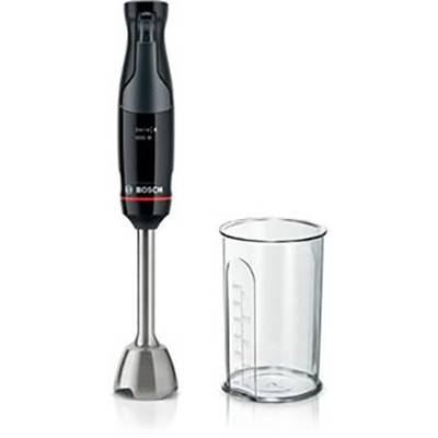 Image of Bosch Haushalt ErgoMaster Serie 4 Hand-held blender 1000 W with graduated beaker, with mixing jar, BPA-free Piano black, Anthracite