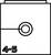 A black and white diagram with a central circle, with a straight line extending to the left, and the number '4-5' in the bottom corner.
