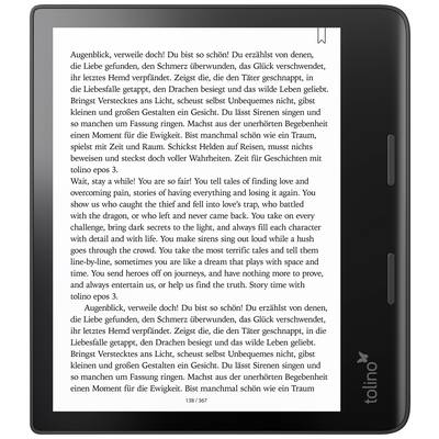 Tolino epos 3 eBook reader 20.3 cm (8 inch) Black