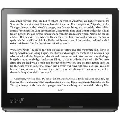 Buy Tolino epos 3 eBook reader | (8 Black cm inch) Conrad 20.3 Electronic