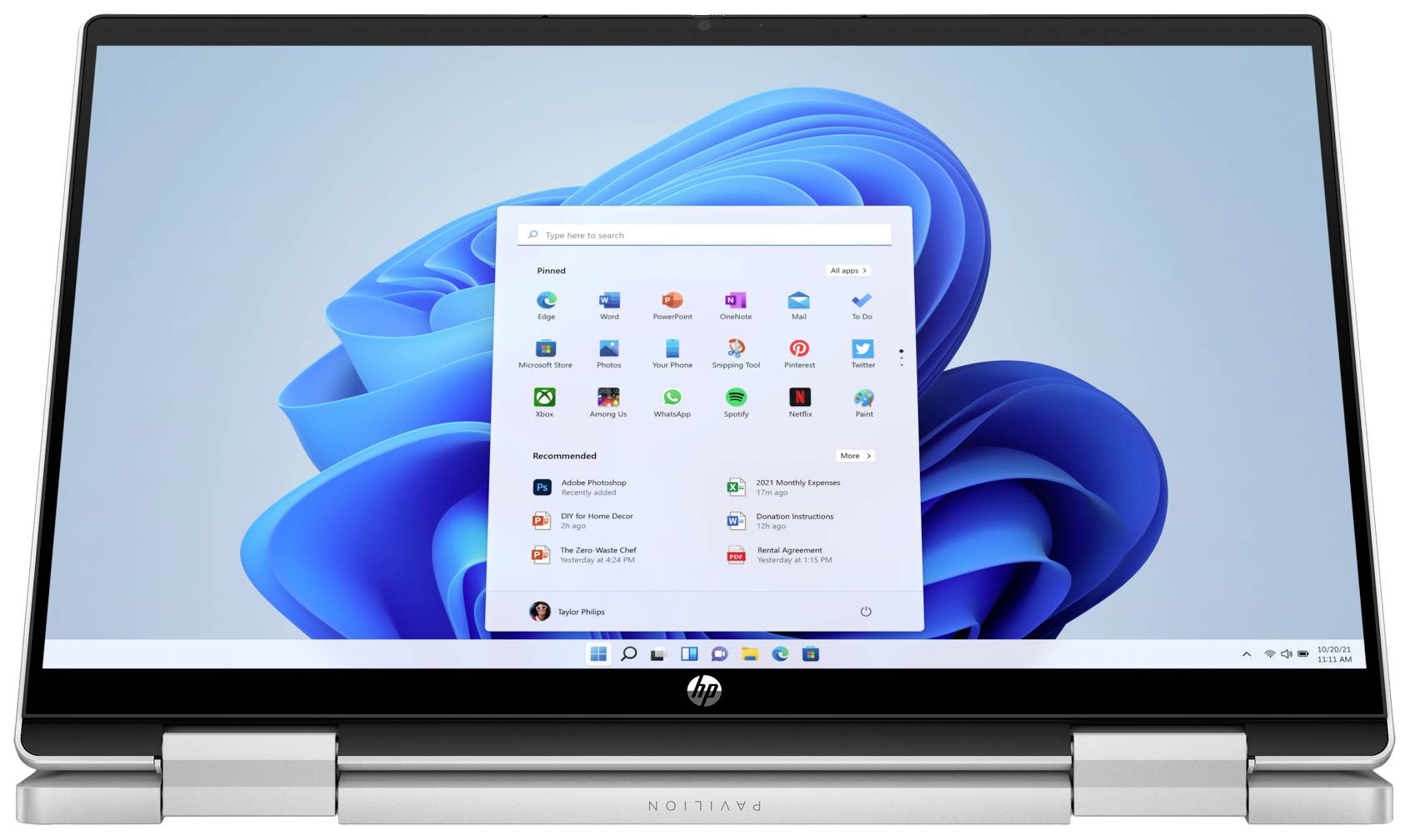 HP 2-in-1 laptop / tablet Pavilion 14 x360 35.6 cm (14 inch) Full HD Intel® Core™ i5 i5-1235U 16 GB RAM 512 GB SSD Germa-1