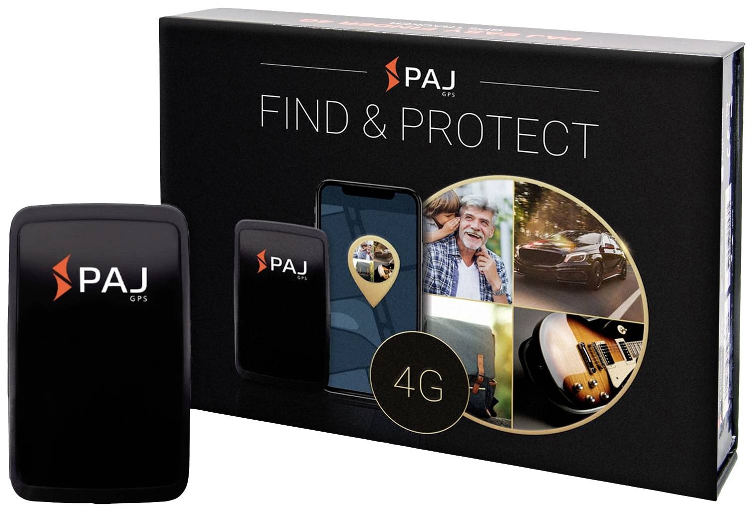 Buy PAJ GPS ALLROUND FINDER 4G GPS tracker People tracker, Multifunction  tracker, Luggage tracker Black