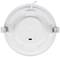 Round white LED ceiling light with adjustable colour temperature. Switch for 3000K, 4000K and 6000K on the rear.