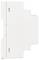 White electrical device in rectangular shape, side view. Appears like a switch cover or housing for electrical components.