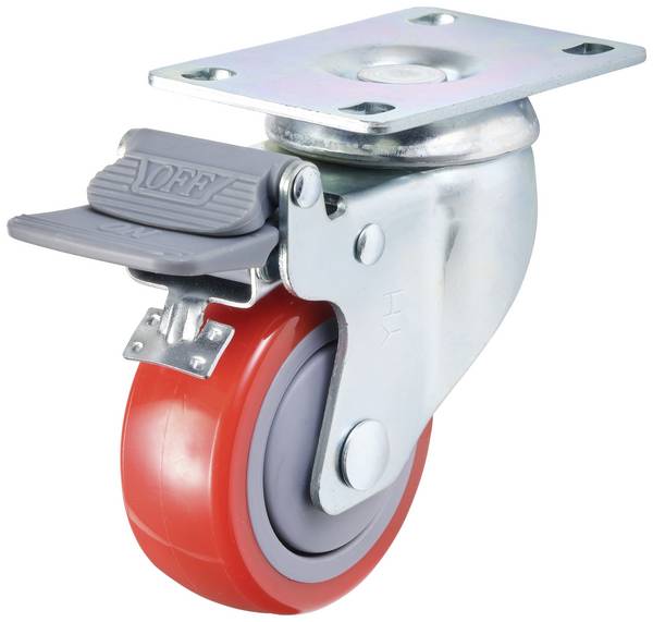 TOOLCRAFT TO-7935651 Heavy duty caster Wheel diameter: 76 mm Load capacity (max.): 100 kg 1 pc(s)