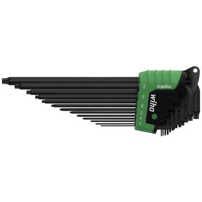 Wiha MagicSpring TORX Allen key set T 5, T 6, T 7, T 8, T 9, T 10, T 15, T 20, T 25, T 27, T 30, T 40, T 45 13-piece
