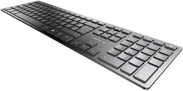 CHERRY KW 9100 SLIM Wireless Keyboard German, QWERTZ Black