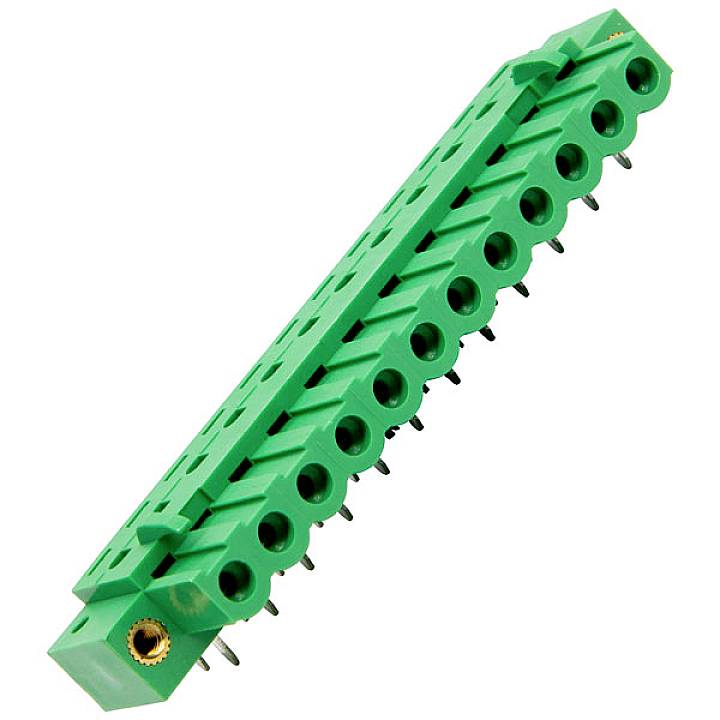 Camdenboss Socket housing cable Total number of pins 12 Contact spacing: 5.08 mm CTBP97HJ/12FL 100 pc(s)-0