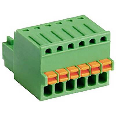 Camdenboss Pin enclosure - cable  Total number of pins 6 Contact spacing: 2.50 mm CSTBP92HC/6 100 pc(s) 