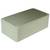 A rectangular, grey enclosure with rounded corners. It has screws fixed at each corner to secure the lid.