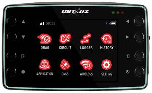 Qstarz LT-8000GT GPS lap timer Vehicle tracker Black 1 pc(s)