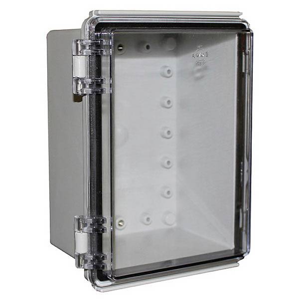 Camdenboss CHDX8-224C Universal enclosure 185 x 135 x 100 Polycarbonate (PC) Grey 5 pc(s)
