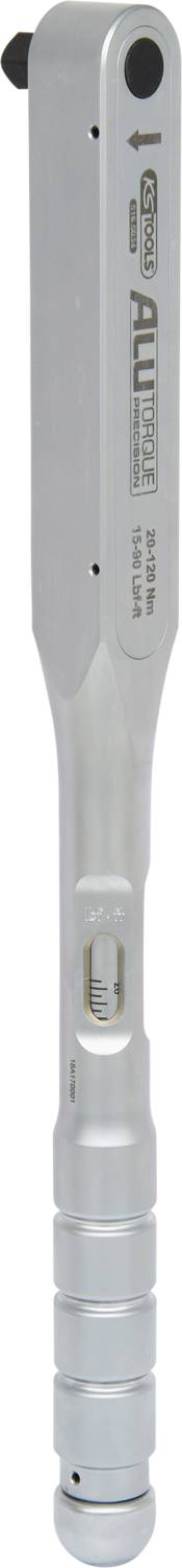 A silver inspection tool with a narrow, cylindrical handle. Designed for leak detection through fluorescence.