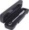 Torque wrench in a black plastic case, open. Suitable for precise control of screw tightening torque.