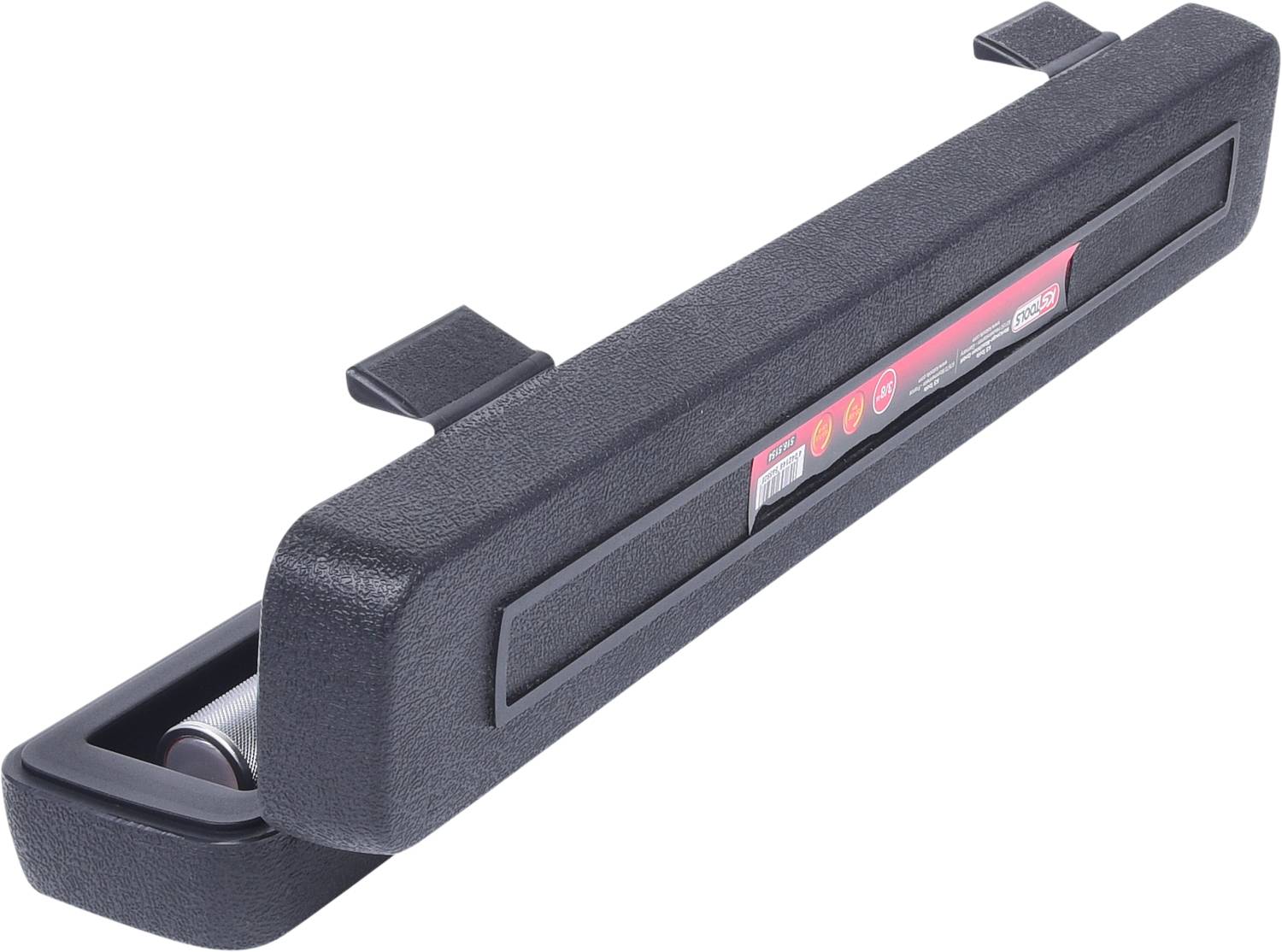 'Removable bumper protector for vehicle rear bumpers, black, made from hard-wearing material with non-slip surface.'