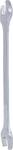 CHROMEplus double wrench, 16x17mm