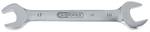 STAINLESS STEEL double-wrench, 14x17mm, angled