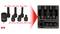 'Set of extension pieces and socket adapters in various sizes with labelling: M18, M16, M14, suitable for 3/4" socket wrench.'