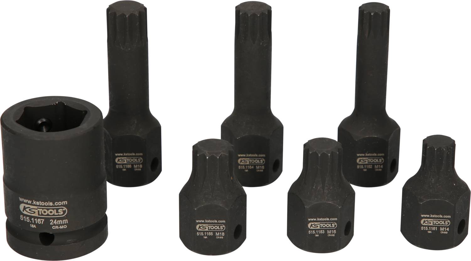 KS Tools 515.1160 Bit set 515.1160