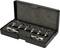 A black case containing various silver Torx bits (T9 to T40) in precise, custom-fitted holders.