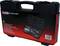 Tool case with handle, label showing 'KS Tools Chrome' and containing a socket wrench set. Main colours are red and black.
