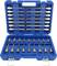 A blue case containing two rows of Torx bits in various sizes, used for work on cars or machinery.