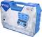 Blue tool case with 13-piece socket set in various sizes (10-24 mm). Packaging displays product and Brilliant Tools logo.