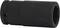 A black socket insert with a lateral bore, suitable for use with a torque wrench.