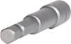 KS Tools 1222101 122.2101 Hex head Bits 7 mm 1/4" 7 mm 1/4" (6.3 mm)
